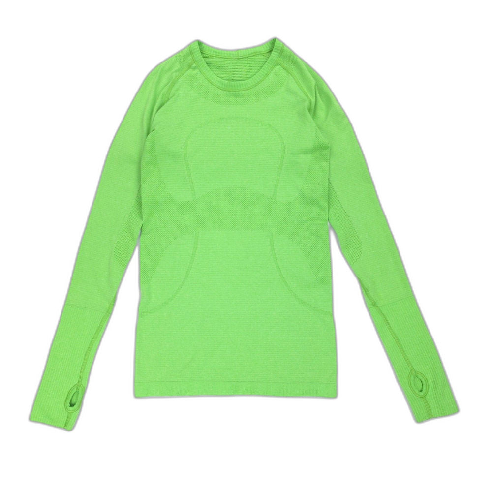 LULULEMON Swiftly Tech Long Sleeve Crew Frond Green Athleisure Sporty Run Yoga 4